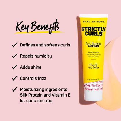 Imagem de Loção Modeladora Marc Anthony Strictly Curls 245ml - Com Proteína de Seda
