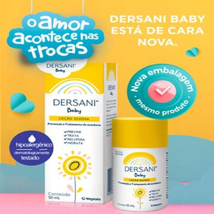 Imagem de Loção Oleosa Dersani Baby Antiassaduras 50ml
