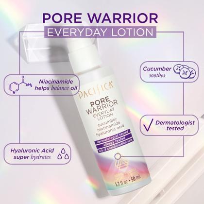 Imagem de Loção Pacifica Pore Warrior Everyday Cucumber 50 ml para mulheres