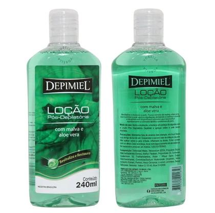 Imagem de Loção Pós-Depilatória Depimiel 240ml - Hidratação e Suavidade