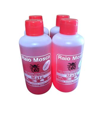 Imagem de Loção Seca Piolho Lendeas Mosca Raio 100 ml Kit Com 4 Unidades