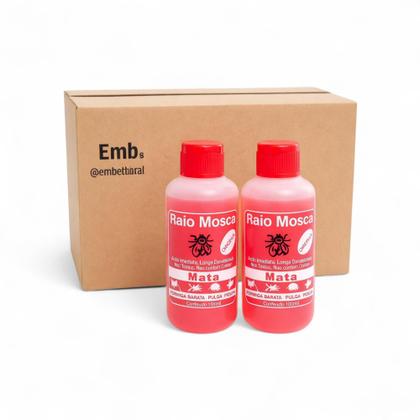 Imagem de Loção Seca piolhos kit c 2 unidades Mosca Raio ML 100