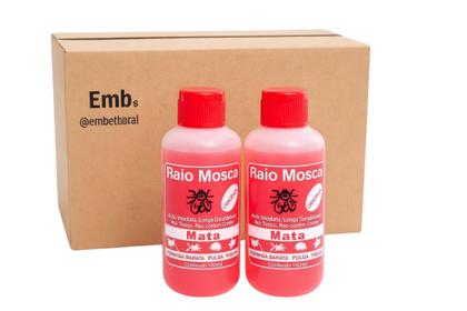 Imagem de Loção Seca piolhos kit c 2 unidades Mosca Raio ML 100