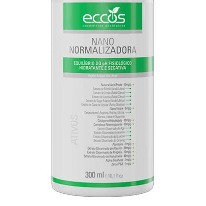 Imagem de Loção Tônica Nano Normalizadora 300mL Eccos - Hidratante, Secativa, Adstringente