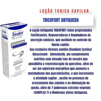 Imagem de Loção Tônica Tricofort Capilar Antiqueda C/2 Ampolas 20ml