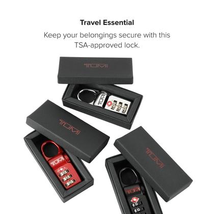 Imagem de Lock TUMI TSA Lock Box Conjunto de 3 fechaduras combinadas