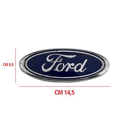 Imagem de Logo Oval Mala e Grade Frente New Fiesta 10 à 13 Novo Ka 