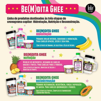 Imagem de Lola Cosmetics Be(m)dita Ghee Banana e Aloe Vera - Shampoo de Hidratação