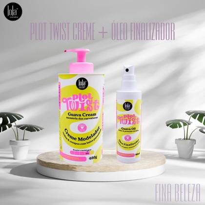 Imagem de Lola Cosmetics Plot Twist Óleo Finalizador + Creme Modelador