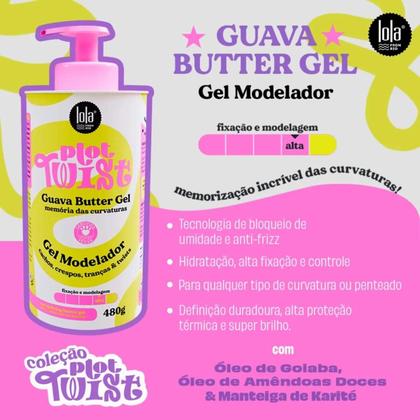 Imagem de Lola Plot Twist Guava Butter Gel Modelador 480ml