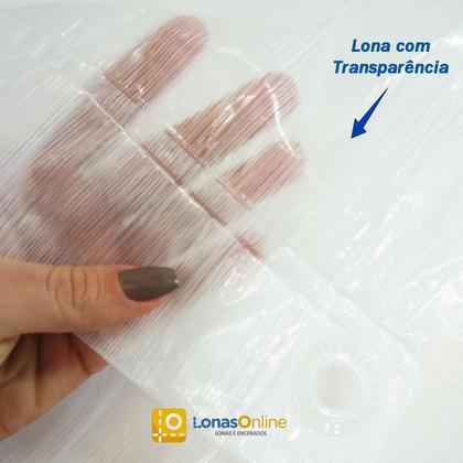 Imagem de Lona Carreteiro Leve 3x2 Transparente Multiuso Cobertura Impermeável Plastica Cobertura Reforma Pintura Telhado Polietileno Camping