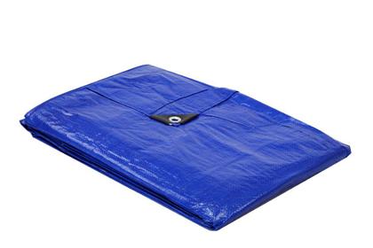 Imagem de Lona Carreteiro Plástica Azul 5x3m 150 Micras Beltools