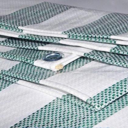 Imagem de Lona CK300 Verde x Branca 4x2 Metros Polietileno