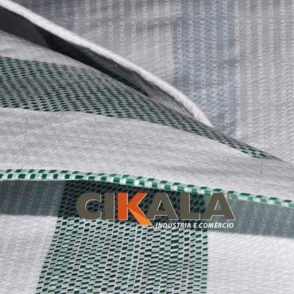 Imagem de Lona CK300 Verde x Branca 4x2 Metros Polietileno