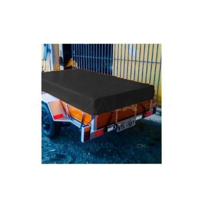 Imagem de Lona CK400 Preta x Preta 7.5x7.5 M Ilhós PVC Caminhão