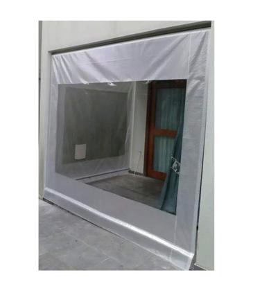 Imagem de Lona Confeccionada para toldo cortina Cor Cristal Várias Medidas - *SOMENTE A LONA Alta resistência