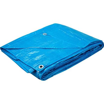 Imagem de Lona de polietileno azul 8 m x 7 m 100 micra VONDER LEVE