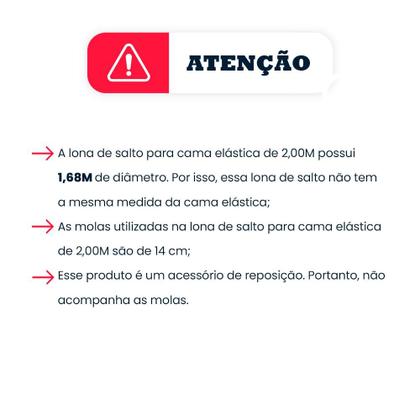 Imagem de Lona de Salto Verde Sem Emenda para Cama Elástica 2,00M ChicoPlay