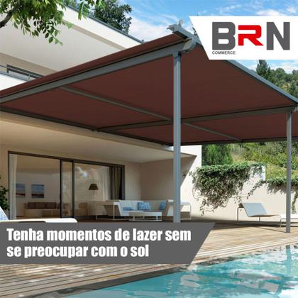 Imagem de Lona Df Para Coberturas Toldos Varandas Cores 1,4x5 Metros