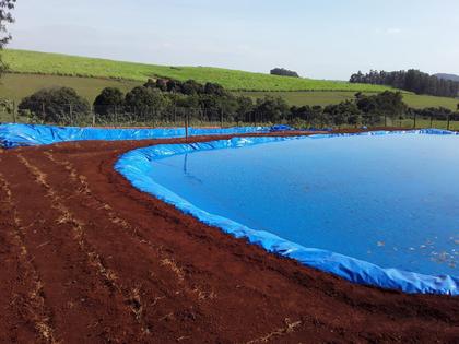 Imagem de Lona Lago Tanque de Peixe Impermeável IK300 Micras 3X3 mts