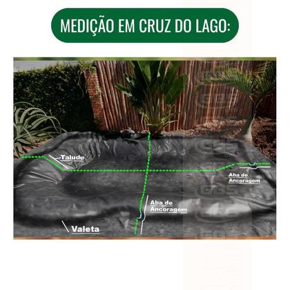 Imagem de Lona Manta Geomembrana Pead 0,3mm Tanques Lagos 2 X 1
