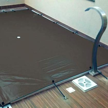Imagem de Lona Multiuso Preta Cobertura Piscina ShopLonas310 3x2