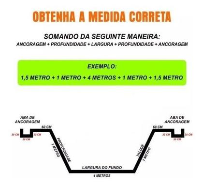 Imagem de Lona Painel Geomembrana 0,5mm-12,00 X 9,00 (108mts)