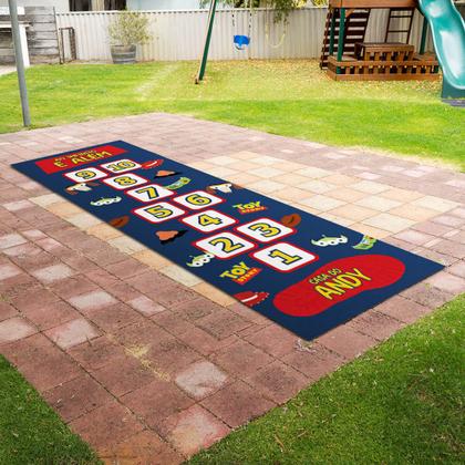 Imagem de Lona para Jogo de Amarelinha Kids Toy Story 250cm x 90cm