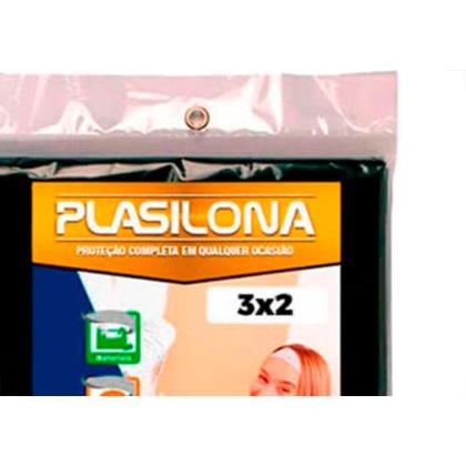 Imagem de Lona Plastica Plasitap Preta 3X 2Mt