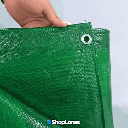 Imagem de Lona Polietileno 5x4 Multiuso Verde Shoplonas310