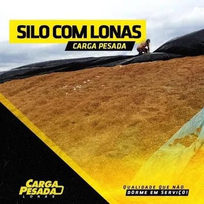 Imagem de Lona Preta E Branca Dupla Face 200 Micras Silagem 3x8 / 8x3