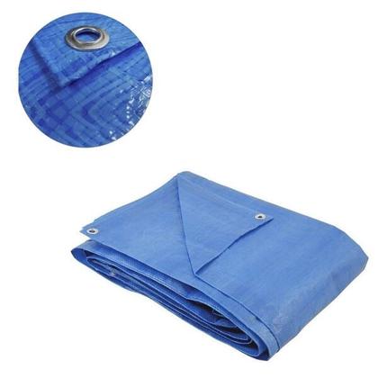 Imagem de Lona Reforçada Azul 10x8 metros 75g 100 Micras ON71 Onetools
