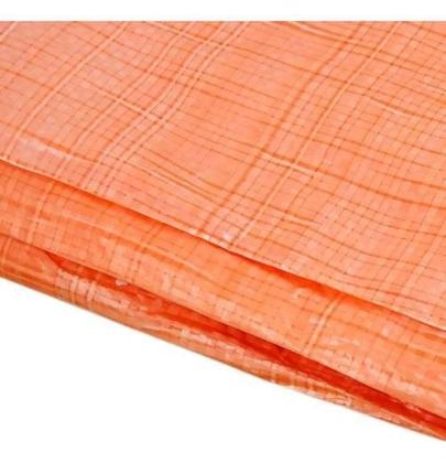 Imagem de Lona Reforçada Laranja 10X8 Metros 75Grs 100 Micras On100