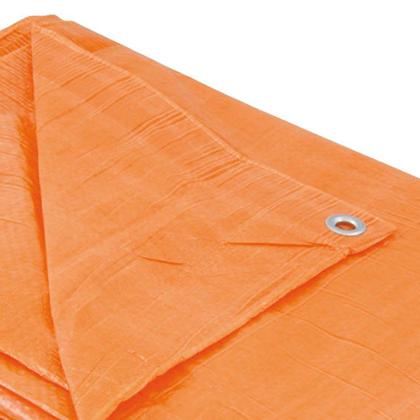 Imagem de Lona Reforçada LARANJA 4X4 metros 75grs 100 micras Onetools