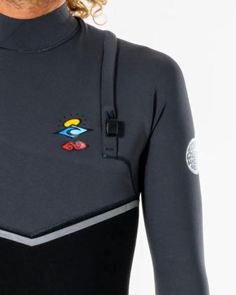 Imagem de Long john rip curl flashbomb 3/2 zf - se charcoal 