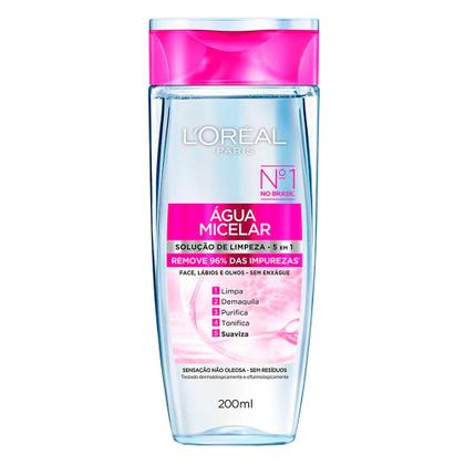 Imagem de LOréal Paris Kit  Água Micelar 5 em 1 200ml + Sérum Facial Antirrugas Noturno Retinol 30ml + Primer Blur Mágico 27g
