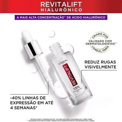 Imagem de LOréal Paris Revitalift Hialurônico Kit - Gel Oil Control 80g + Gel Creme Hidratante Oil Control 50ml + Sérum Preenchedor Anti Idade 30ml
