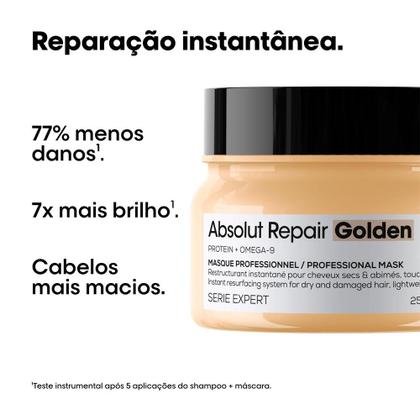 Imagem de Loreal Pro Absolut Repair Golden Mascara de Reparacao 250 G