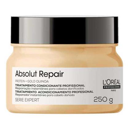 LOréal Professionnel Absolut Repair Gold Quinoa + Protein Kit - Shampoo + Máscara - L'Oréal Professionnel Imagem de LOréal Professionnel Absolut Repair Gold Quinoa + Protein Kit - Shampoo + Máscara