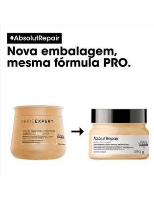Imagem de Loreal Professionnel Serie Expert Absolut Repair Gold Quinoa Protein Máscara Capilar 250g