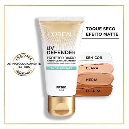 Imagem de LOREAL Protetor Solar Antioleosidade Defender 60FPS Média 40g