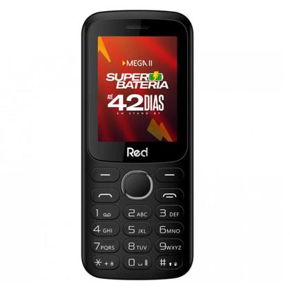 Imagem de Lote 30 celular idoso red mega ii m010g dual  - 2g batéria 42 dias rádio fm bluetooth - Red MObile