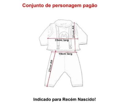 Imagem de Lote com 10 pagãos para recém nascida bebê menina sucesso na maternidade