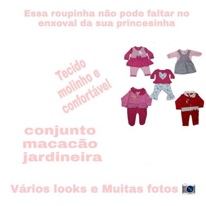 Imagem de Lote com 5 roupinhas para bebê Menina 