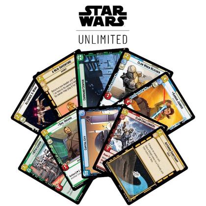 Imagem de Lote de 50 cartas de Star Wars Unlimited  até 3 repetidas