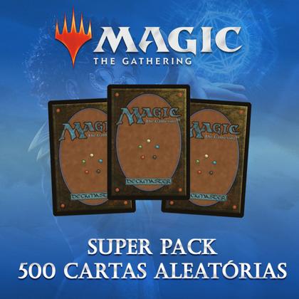 Imagem de Lote Magic Super Pack 500 Cartas Aleatórias Com Booster e mais!