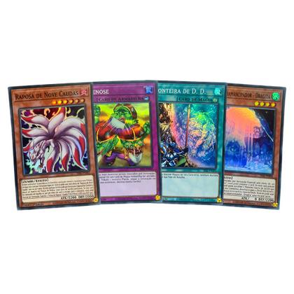 Imagem de Lote Pack 80 Cartas Yugioh! Sem repetidas Com 20 Raras