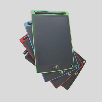Imagem de Lousa Digital 12 Plg  LCD Tablete Infantil Para Escrever E Desenhar