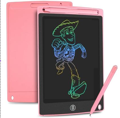 Lousa Magica Digital Escrita Colorida Tela de Lcd Preta, Azul e Rosa - MB-142 Imagem de Lousa Magica Digital Escrita Colorida Tela de Lcd Preta, Azul e Rosa