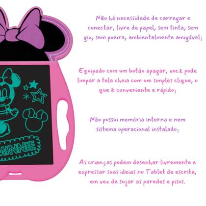 Imagem de Lousa Mágica Eletrônica Mickey Minnie Original Disney Baby  Yes Toys  Lousinha Crianças +3 Anos